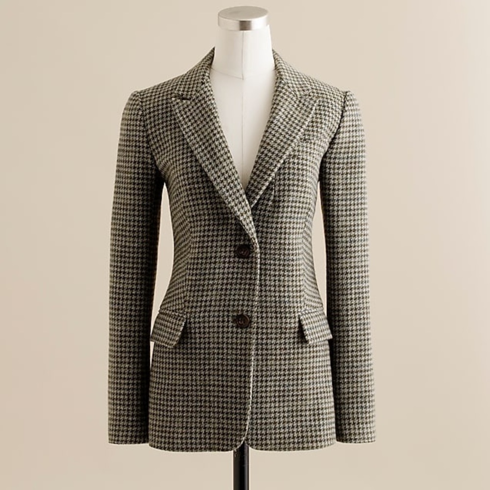 J Crew Collection Magee of Donegal Wool Blazer